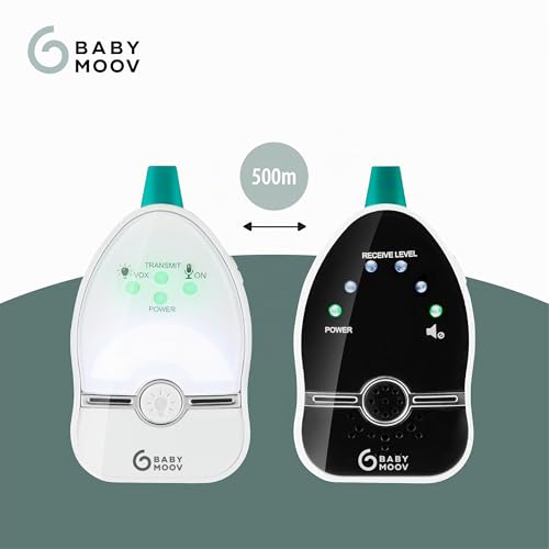 Babymoov Babyphone Audio Easy Care, Faible Emission d’Ondes & Economie d’énergie, Portée 500m, Veilleuse 4 Babymoov Babyphone Audio Easy Care, Faible Emission d’Ondes & Economie d’énergie, Portée 500m, Veilleuse pas cher