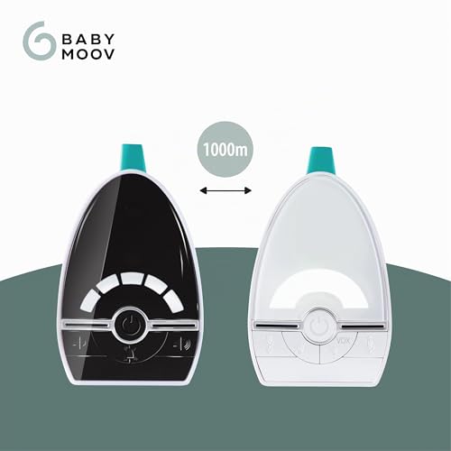 Babymoov Babyphone Audio Expert Care, Mode VOX, Veilleuse intégrée, Faible émissions d’ondes, Compact, Portée 1000 m 3 Babymoov Babyphone Audio Expert Care, Mode VOX, Veilleuse intégrée, Faible émissions d’ondes, Compact, Portée 1000 m pas cher