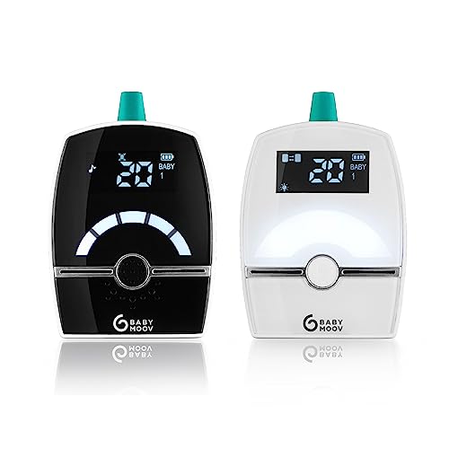 Babymoov Babyphone Audio Premium Care, Faible Emission d’Ondes avec Détecteur de Mouvement, Portée 1400m, Veilleuse, Berceuses, Capteur de Température, Talkie-Walkie Babymoov Babyphone Audio Premium Care, Faible Emission d’Ondes avec Détecteur de Mouvement, Portée 1400m, Veilleuse, Berceuses, Capteur de Température, Talkie-Walkie pas cher