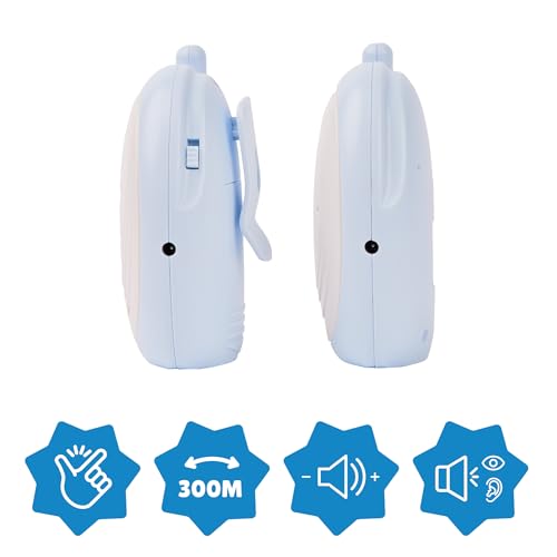 Badabulle Babyphone Audio – Portée 300m – Simple d’Utilisation – Babyphone Compact 4 Badabulle Babyphone Audio – Portée 300m – Simple d’Utilisation – Babyphone Compact pas cher
