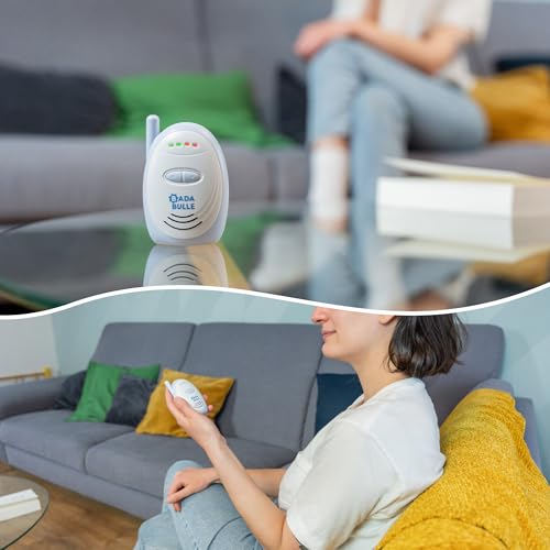 Badabulle Babyphone Audio – Portée 300m – Simple d’Utilisation – Babyphone Compact 5 Badabulle Babyphone Audio – Portée 300m – Simple d’Utilisation – Babyphone Compact pas cher