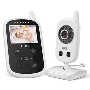 GHB Babyphone Caméra Bébé Moniteur 2,4 inches LCD Babyphone Vidéo Bébé Surveillance 2,4 GHz Capteur de Température Communication Bidirectionnelle Vision Nocturne GHB Babyphone Caméra Bébé Moniteur 2,4 inches LCD Babyphone Vidéo Bébé Surveillance 2,4 GHz Capteur de Température Communication Bidirectionnelle Vision Nocturne pas cher