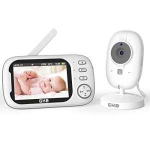 GHB Babyphone Camera Écran LCD 3,5 inches Camera Surveillance Bebe 4X Zoom 8 Berceuses sans WiFi 2,4 GHz Surveillance de Température Vision Nocturne GHB Babyphone Camera Écran LCD 3,5 inches Camera Surveillance Bebe 4X Zoom 8 Berceuses sans WiFi 2,4 GHz Surveillance de Température Vision Nocturne pas cher