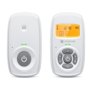 Motorola Nursery AM24 Babyphone Audio – Affichage rétro éclairé – Température Ambiante – 300 Mètres de Portée – Microphone à Haute Sensibilité – Blanc Motorola Nursery AM24 Babyphone Audio – Affichage rétro éclairé – Température Ambiante – 300 Mètres de Portée – Microphone à Haute Sensibilité – Blanc pas cher