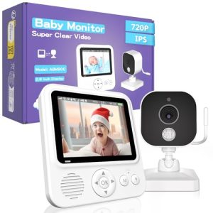 OBVHNUA Babyphone Caméra Bébé avec Écran IPS 2,8 Pouces Babyphone Vidéo sans WiFi ni App Batterie 2000mAh VOX Vision Nocturne Audio Bidirectionnel Surveillance de la Température Zoom 2X/4X OBVHNUA Babyphone Caméra Bébé avec Écran IPS 2,8 Pouces Babyphone Vidéo sans WiFi ni App Batterie 2000mAh VOX Vision Nocturne Audio Bidirectionnel Surveillance de la Température Zoom 2X/4X pas cher