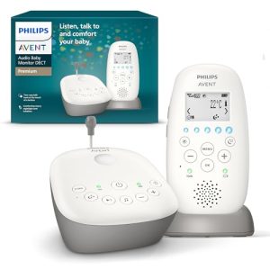 Philips Avent DECT – Écoute-bébé Audio avec veilleuse à Projection d’étoiles, berceuses, Conversation bidirectionnelle, portée de 330 m, autonomie de 24 h, Mode Nuit, modèle SCD733/26 Philips Avent DECT – Écoute-bébé Audio avec veilleuse à Projection d’étoiles, berceuses, Conversation bidirectionnelle, portée de 330 m, autonomie de 24 h, Mode Nuit, modèle SCD733/26 pas cher