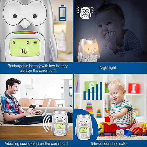 VTech – Babyphone Hibou Family – Fonction veilleuse, Communication Parent/bébé – BM2300 – Version FR, 1 Unité (Lot de 1) 4 VTech – Babyphone Hibou Family – Fonction veilleuse, Communication Parent/bébé – BM2300 – Version FR, 1 Unité (Lot de 1) pas cher
