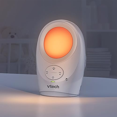 VTech – Babyphone Night Light – Fonction Veilleuse, Communication Parent/bébé – BM1211 – Version FR 2 VTech – Babyphone Night Light – Fonction Veilleuse, Communication Parent/bébé – BM1211 – Version FR pas cher