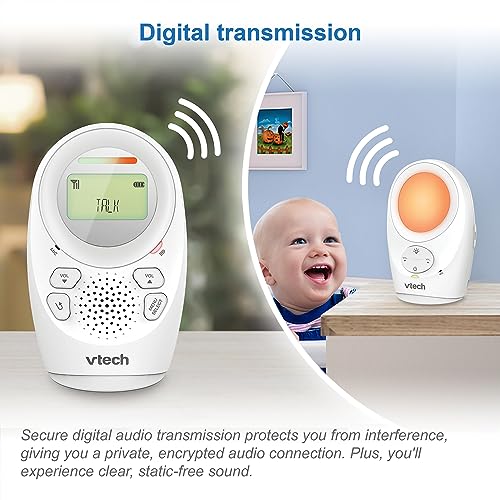 VTech – Babyphone Night Light – Fonction Veilleuse, Communication Parent/bébé – BM1211 – Version FR 4 VTech – Babyphone Night Light – Fonction Veilleuse, Communication Parent/bébé – BM1211 – Version FR pas cher