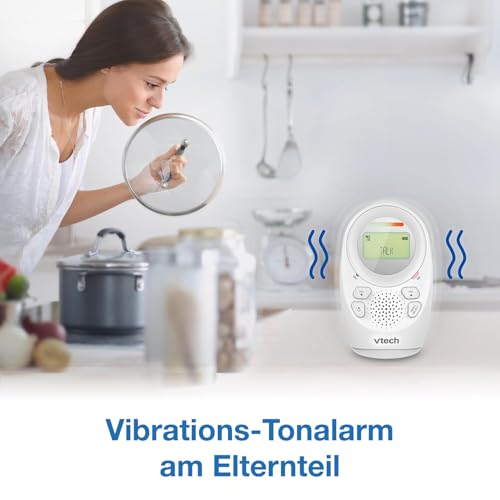 VTech DM1211 Babyphone Audio Numérique – avec Technologie DECT, Fonction Interphone, Affichage de Volume LCD, Capteur de Température, Veilleuse et Bien Plus – Unité Parentale et Unité Bébé 5 VTech DM1211 Babyphone Audio Numérique – avec Technologie DECT, Fonction Interphone, Affichage de Volume LCD, Capteur de Température, Veilleuse et Bien Plus – Unité Parentale et Unité Bébé pas cher