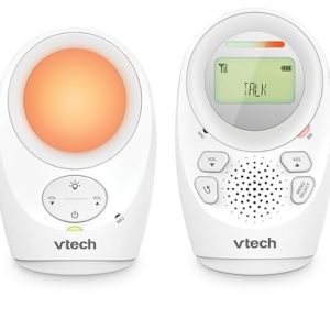 VTech DM1211 Moniteur Audio pour bébé, Longue portée, Moniteur bébé avec Conversation bidirectionnelle, Affichage du Niveau de Bruit, capteur de température, Sons apaisants, Clip Ceinture pour unité VTech DM1211 Moniteur Audio pour bébé, Longue portée, Moniteur bébé avec Conversation bidirectionnelle, Affichage du Niveau de Bruit, capteur de température, Sons apaisants, Clip Ceinture pour unité pas cher